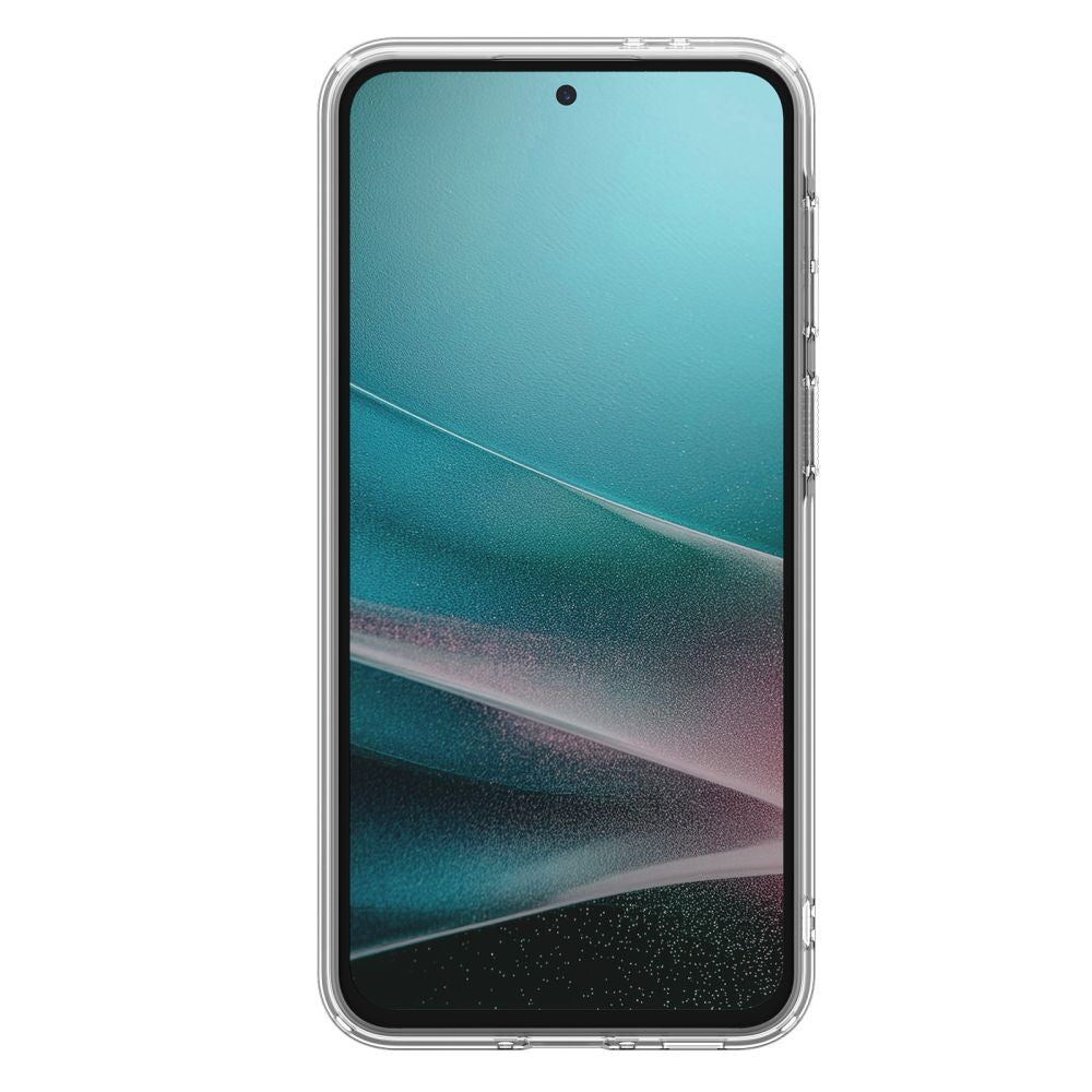 „Spigen“ skystųjų kristalų dėklas, skirtas Samsung Galaxy A37 5G – skaidrus