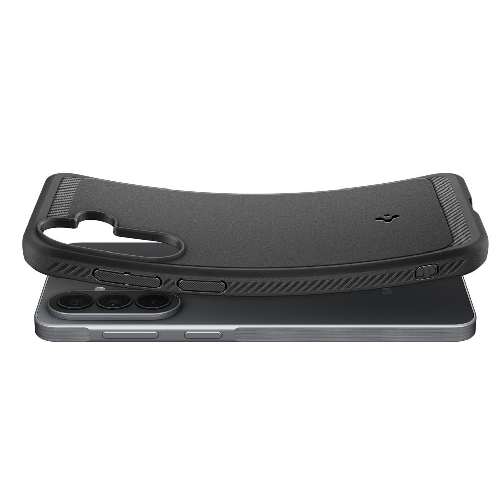 Spigen tvirtas šarvų dėklas, skirtas Samsung Galaxy A57 5G – juodas
