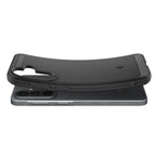 Spigen tvirtas šarvų dėklas, skirtas Samsung Galaxy A57 5G – juodas