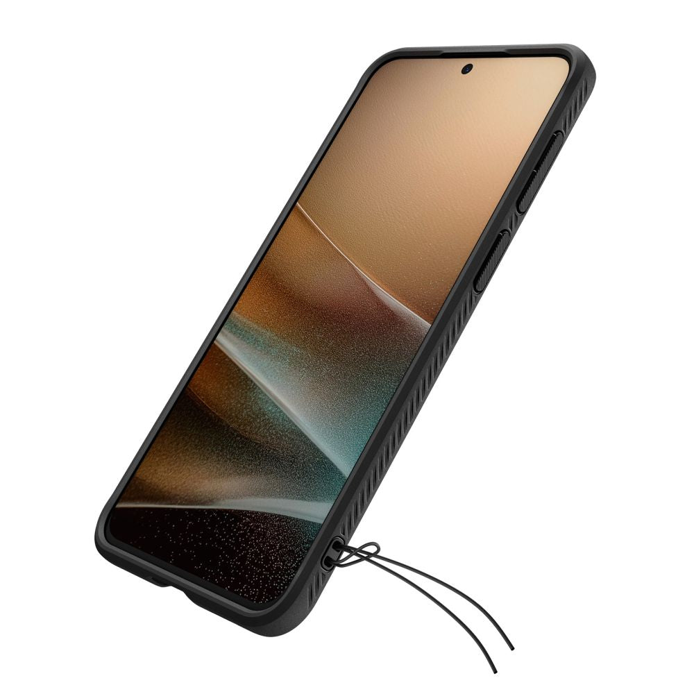 Spigen tvirtas šarvų dėklas, skirtas Samsung Galaxy A57 5G – juodas