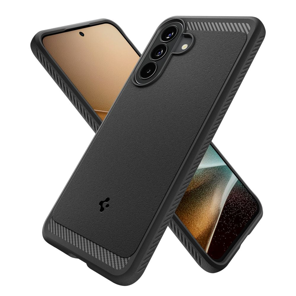 Spigen tvirtas šarvų dėklas, skirtas Samsung Galaxy A57 5G – juodas