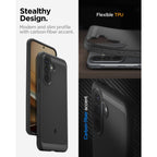 Spigen tvirtas šarvų dėklas, skirtas Samsung Galaxy A57 5G – juodas