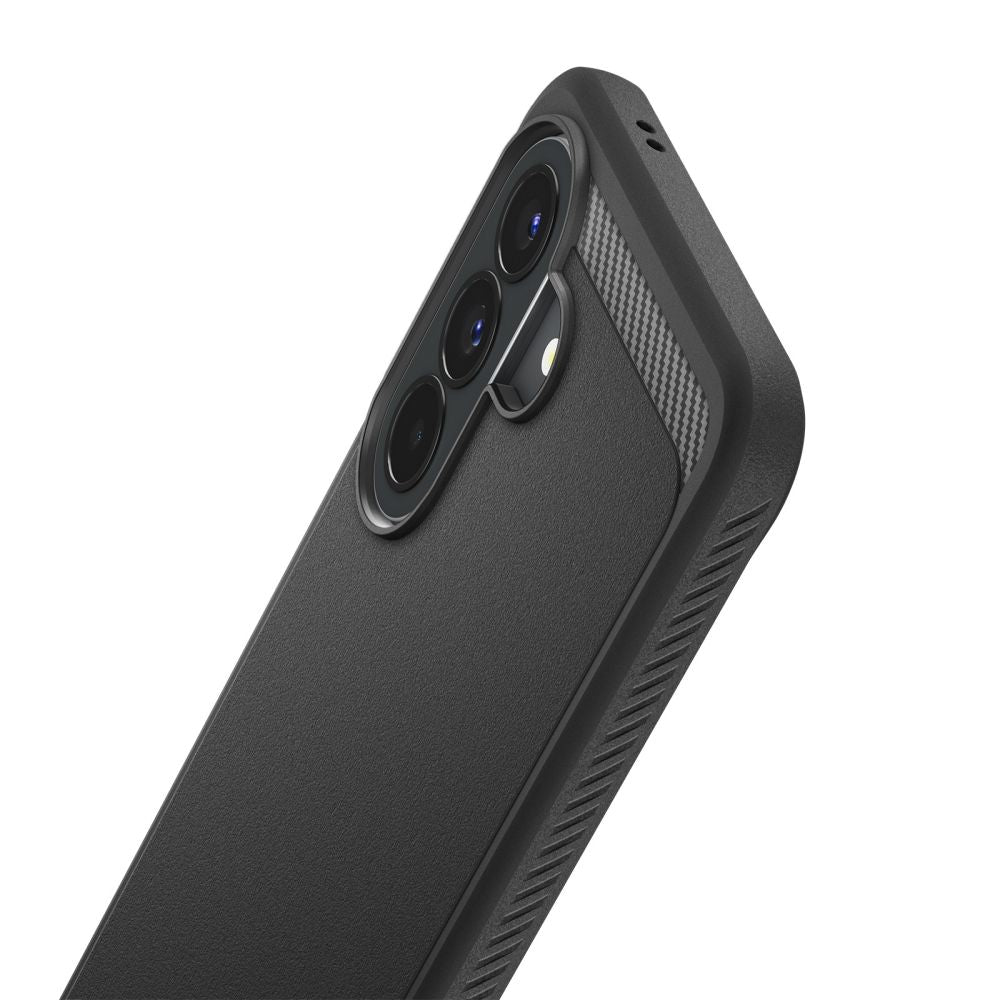 Spigen tvirtas šarvų dėklas, skirtas Samsung Galaxy A57 5G – juodas