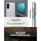 Spigen Ultra hibridinis dėklas, skirtas Samsung Galaxy A57 5G – skaidrus