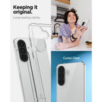 Spigen Ultra hibridinis dėklas, skirtas Samsung Galaxy A57 5G – skaidrus