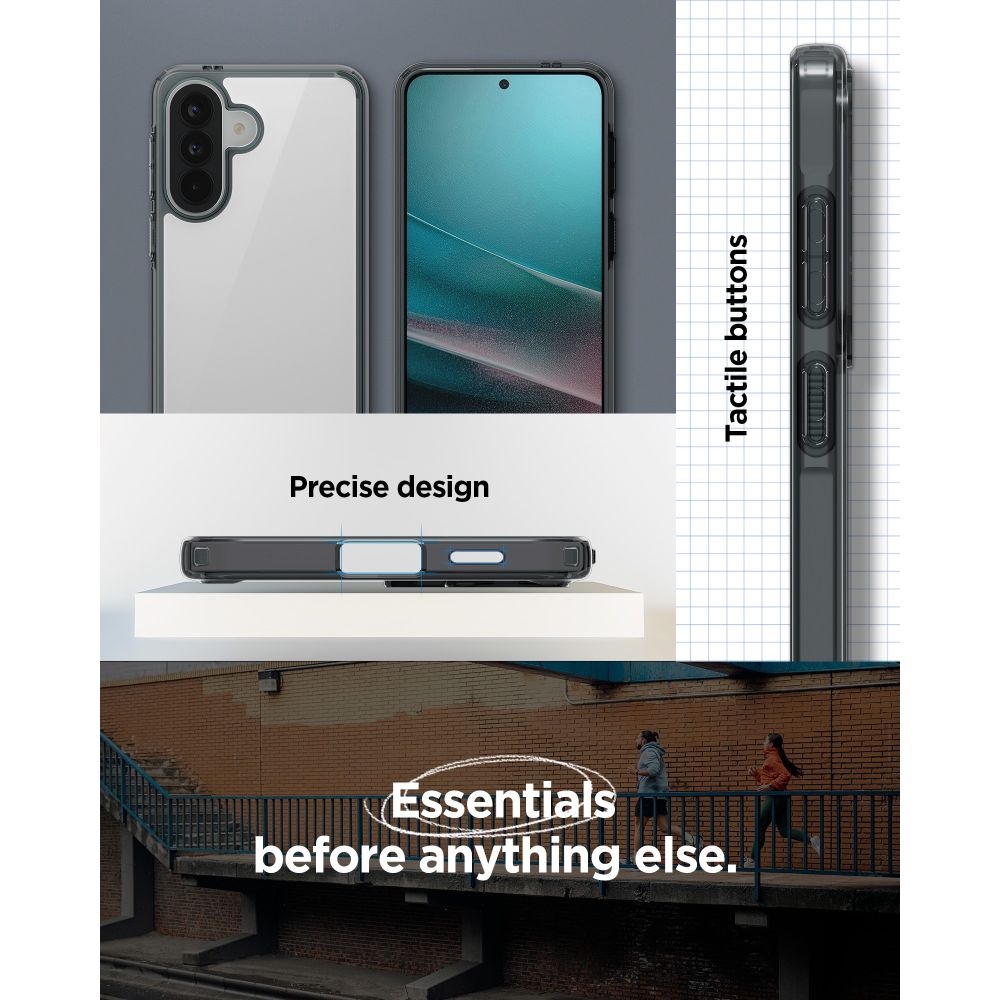 Spigen Ultra hibridinis dėklas, skirtas Samsung Galaxy A57 5G – skaidrus