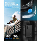 Spigen Tough Armor Dėklas, skirtas Samsung Galaxy A57 5G – juodas