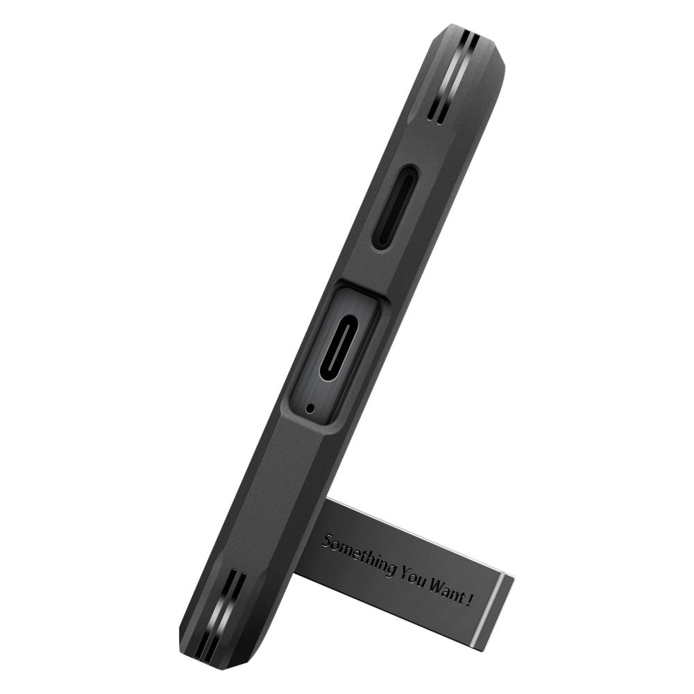 Spigen Tough Armor Dėklas, skirtas Samsung Galaxy A57 5G – juodas
