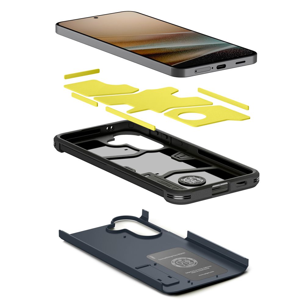 Spigen Tough Armor Dėklas, skirtas Samsung Galaxy A57 5G – tamsiai mėlynas