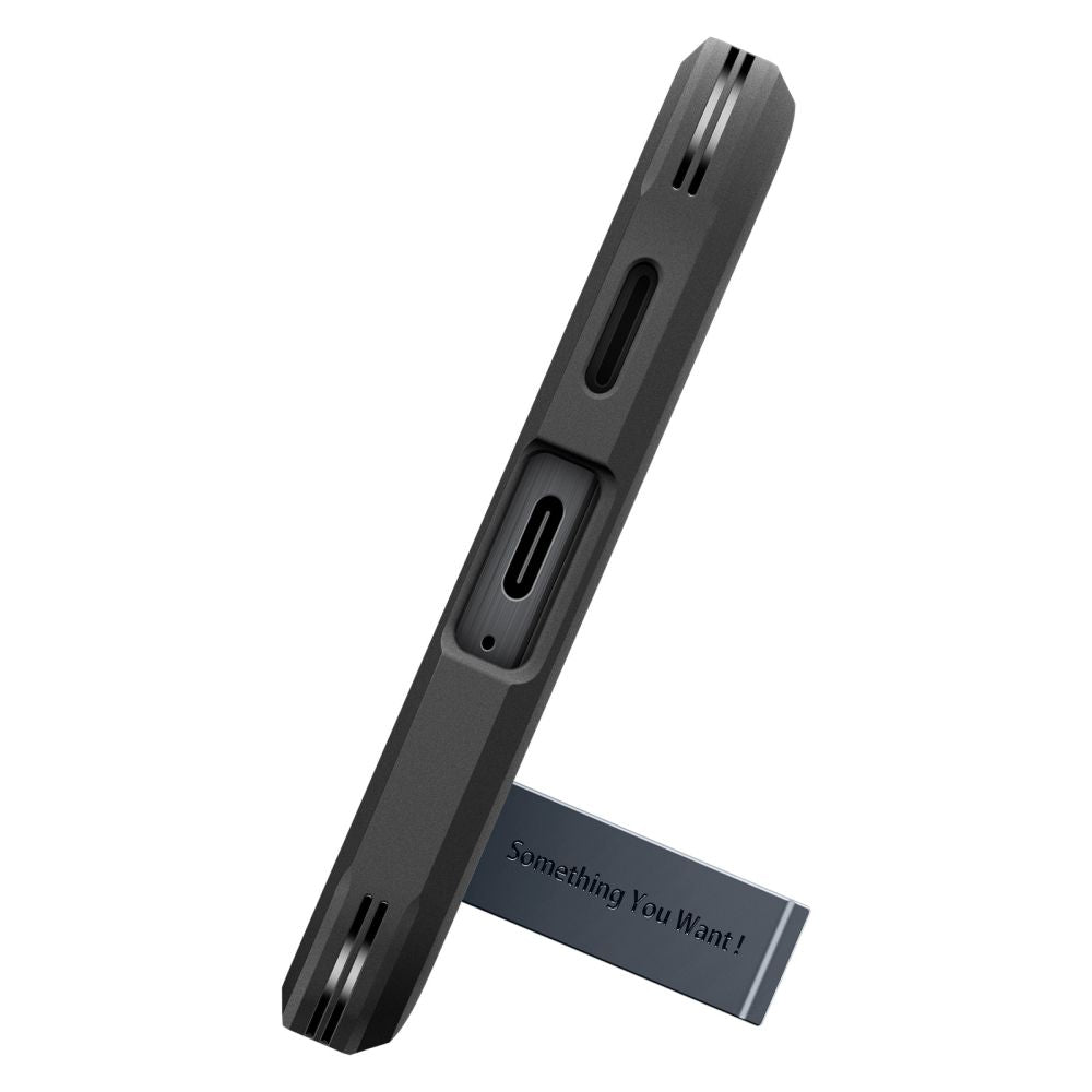 Spigen Tough Armor Dėklas, skirtas Samsung Galaxy A57 5G – tamsiai mėlynas