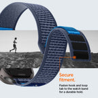 „Spigen Athlex Air 2“ dirželis, skirtas „Apple Watch“ (44 / 45 / 46 / 49 mm) – tamsiai mėlynas