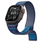 „Spigen Athlex Air 2“ dirželis, skirtas „Apple Watch“ (44 / 45 / 46 / 49 mm) – tamsiai mėlynas