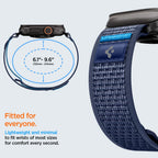 „Spigen Athlex Air 2“ dirželis, skirtas „Apple Watch“ (44 / 45 / 46 / 49 mm) – tamsiai mėlynas