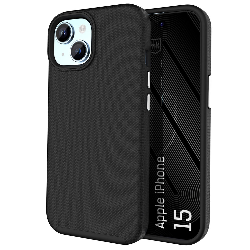 3mk Fortis MagCase skirtas iPhone 15 - juodas -- iPhone 15