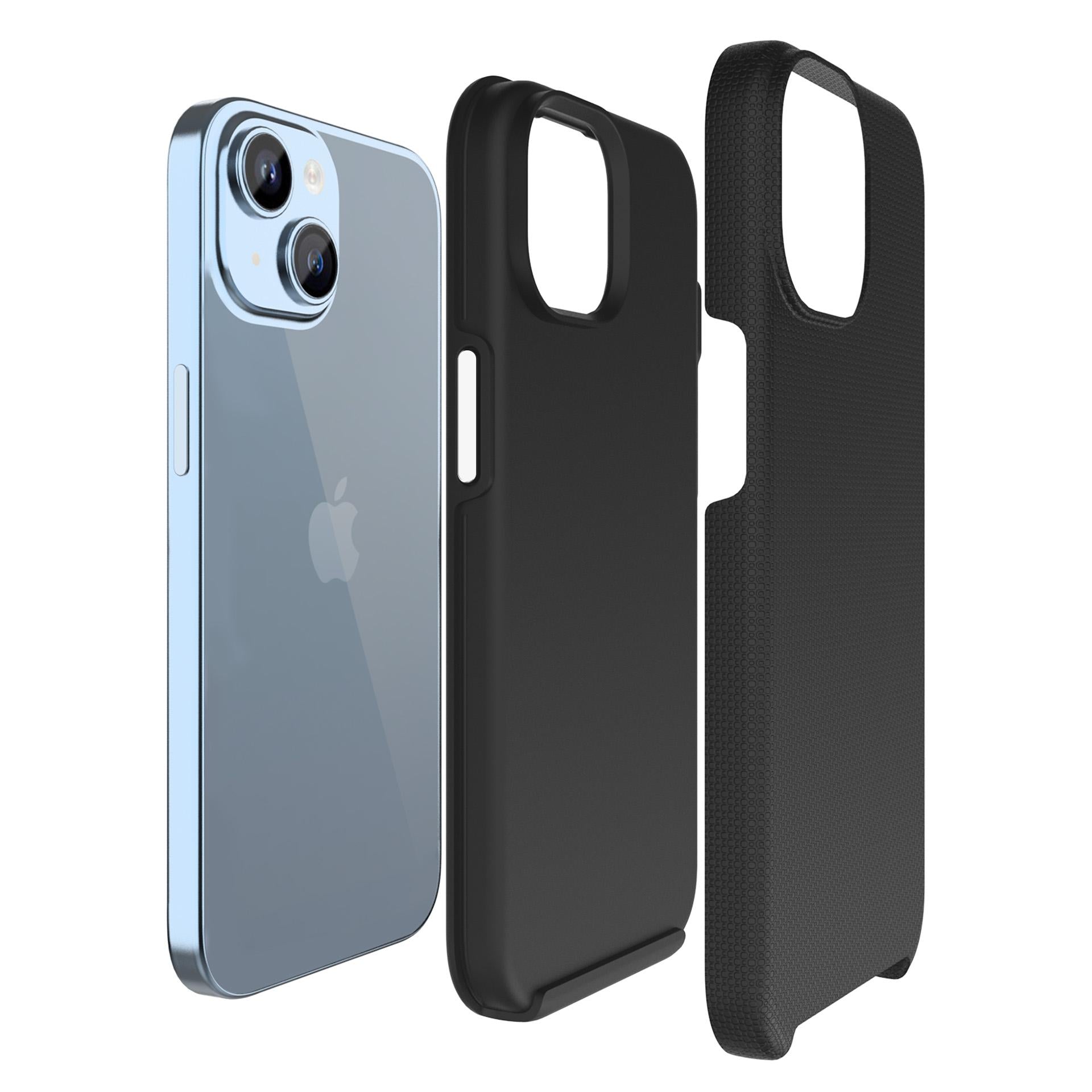 3mk Fortis MagCase skirtas iPhone 15 - juodas -- iPhone 15