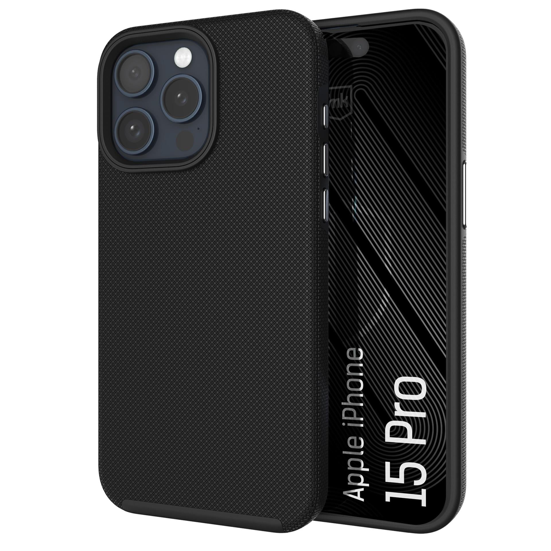 3mk Fortis MagCase skirtas iPhone 15 Pro - juodas -- iPhone 15 Pro