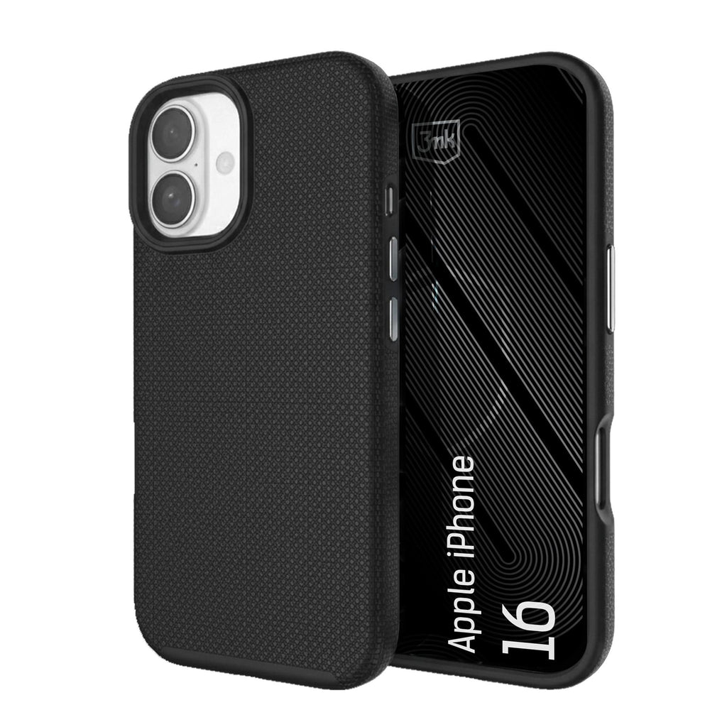 3mk Fortis MagCase skirtas iPhone 16 - juodas -- iPhone 16