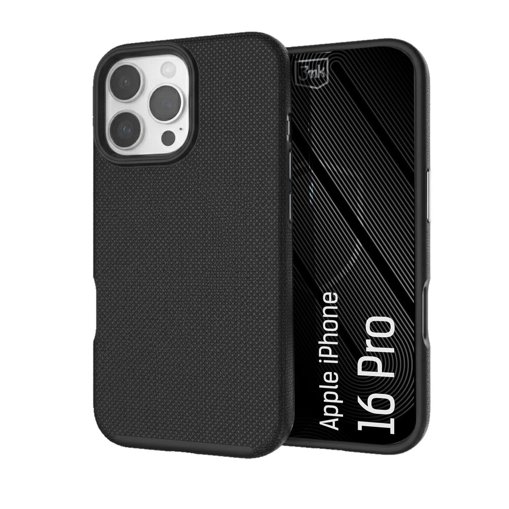 3mk Fortis MagCase skirtas iPhone 16 Pro - juodas -- iPhone 16 Pro