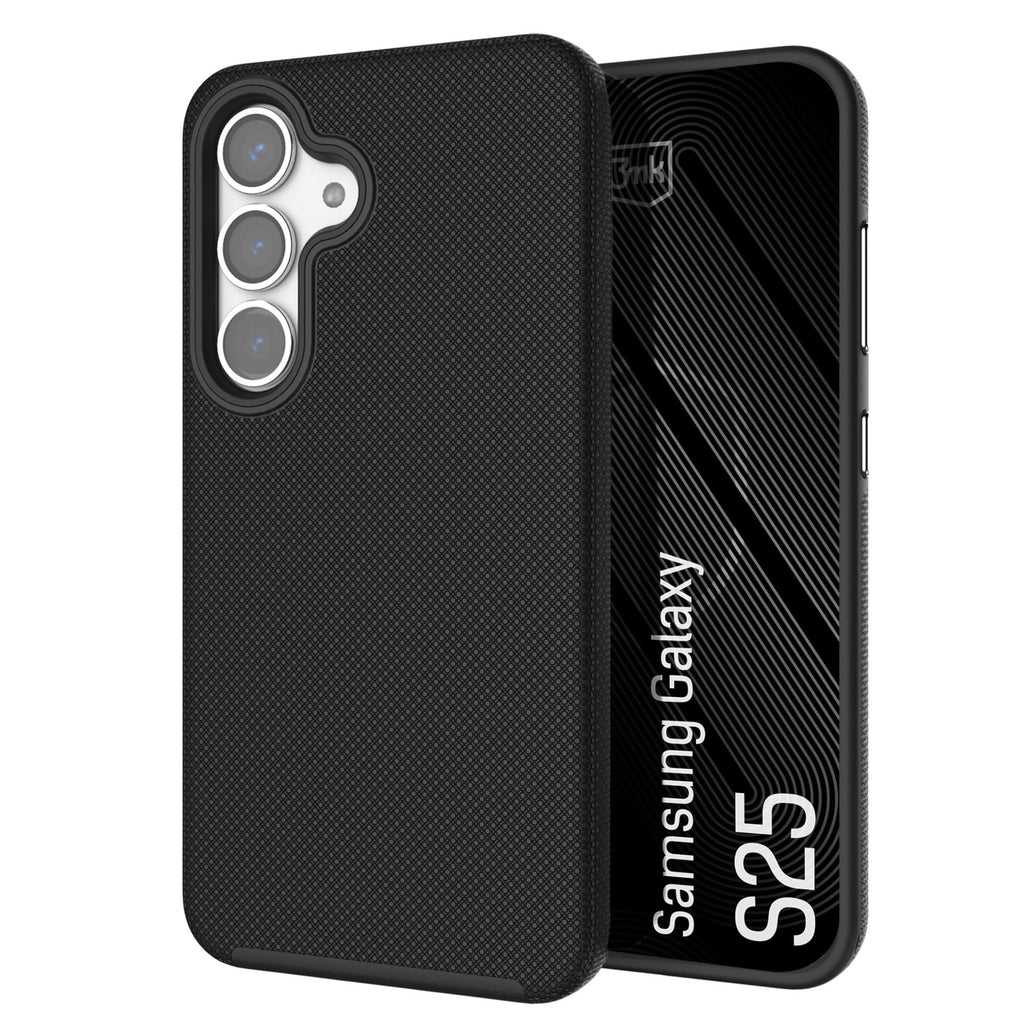 3mk Fortis MagCase skirtas Samsung Galaxy S25 - juodas -- Samsung Galaxy S25