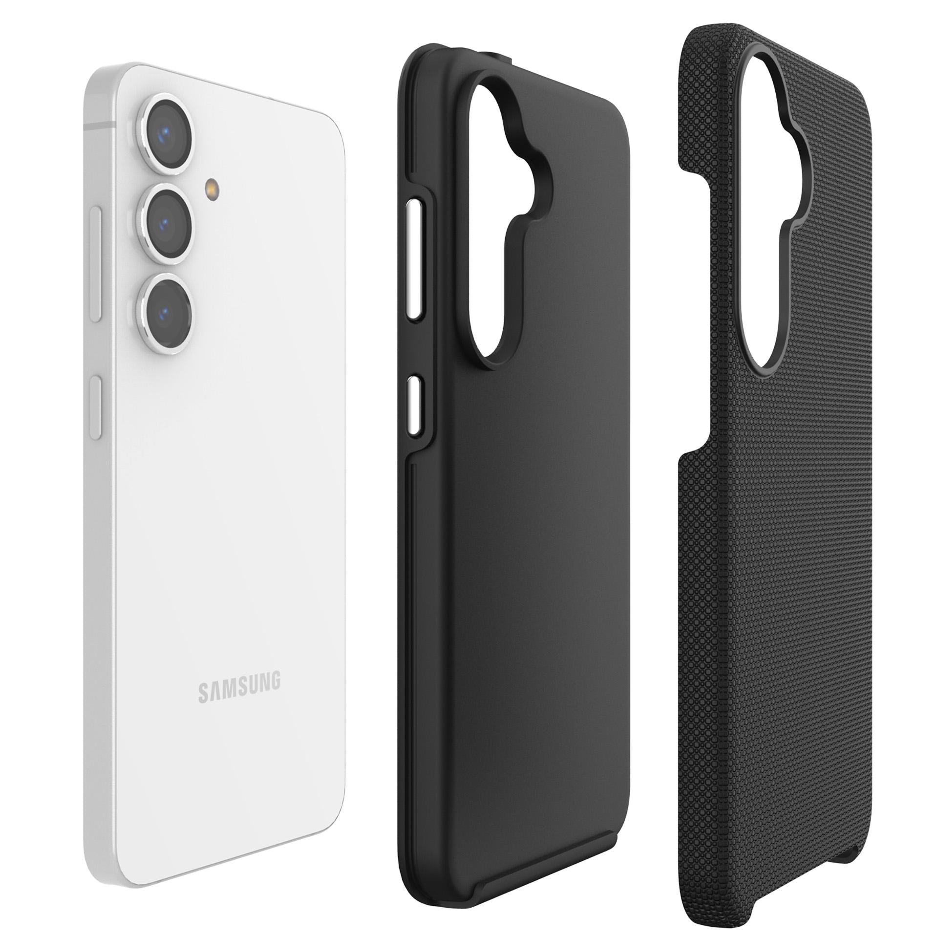 3mk Fortis MagCase skirtas Samsung Galaxy S25 - juodas -- Samsung Galaxy S25