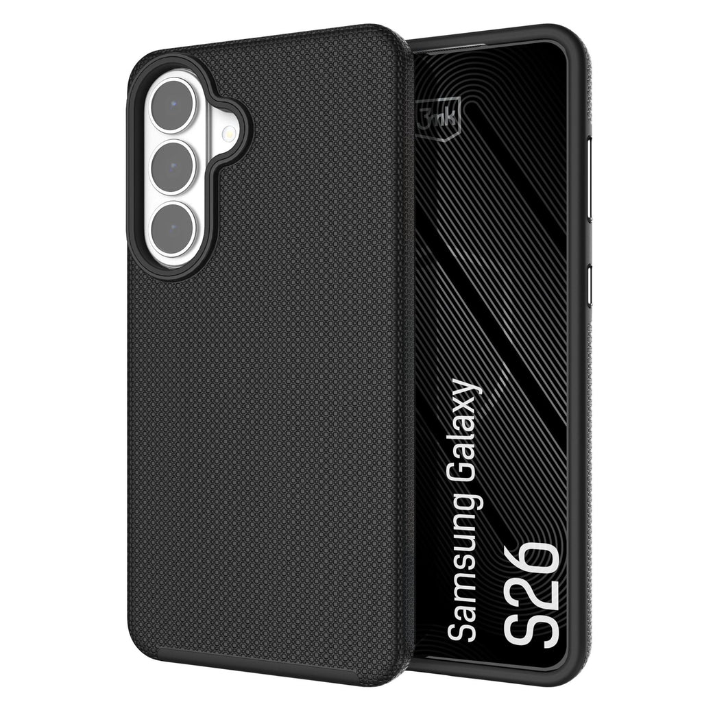 3mk Fortis MagCase, skirtas Samsung Galaxy S26 - juodas -- Samsung Galaxy S26