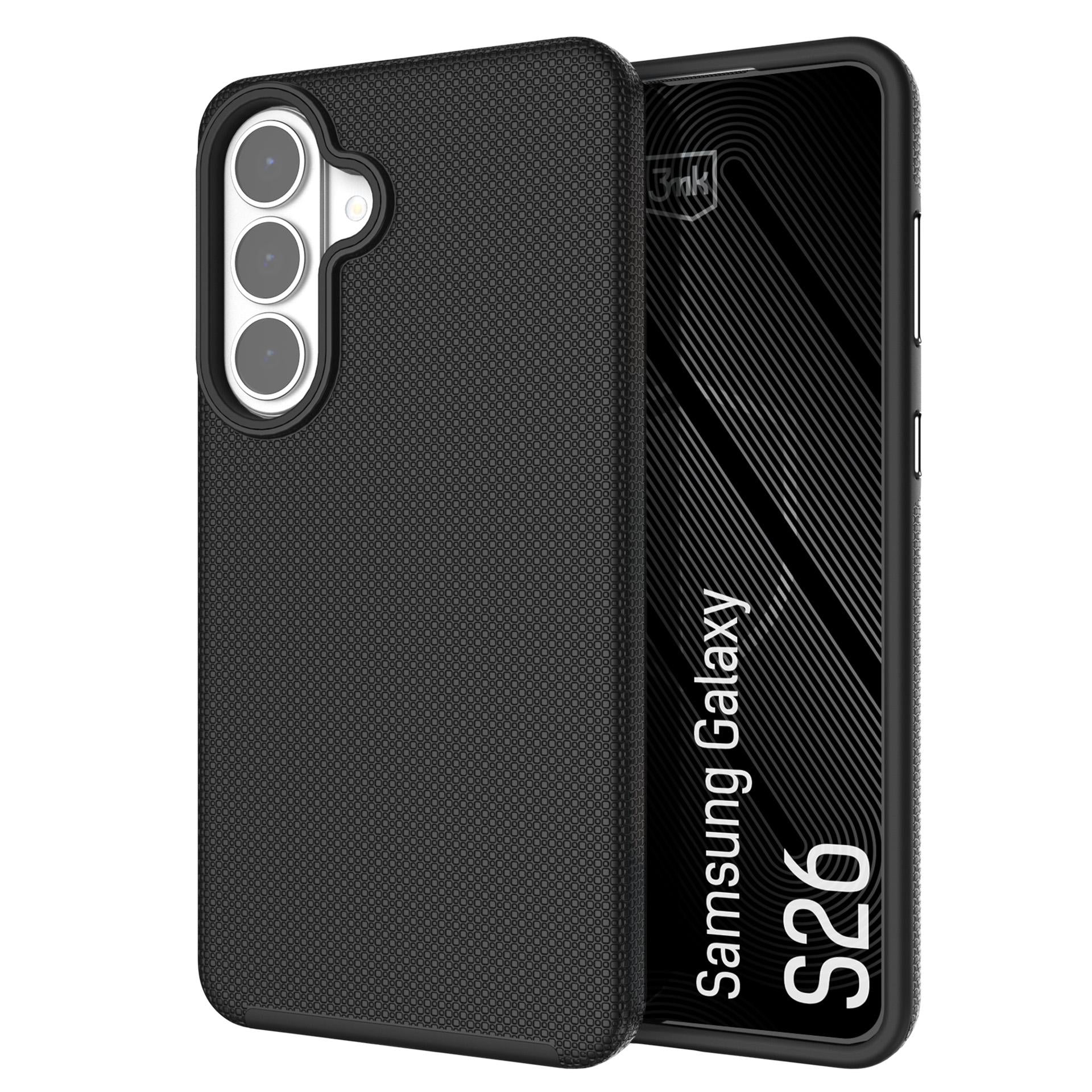 3mk Fortis MagCase, skirtas Samsung Galaxy S26 - juodas -- Samsung Galaxy S26