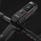 AKEEYO 730Pro 4K Handlebaro vaizdo registratorius sportinė kamera motociklams ir dviračiams - Juoda -- Cycling Accessories