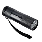 Wozinsky WLD-9L IP65 UV žibintuvėlis pėdsakų aptikimui - juodas -- Flashlights & Headlamps