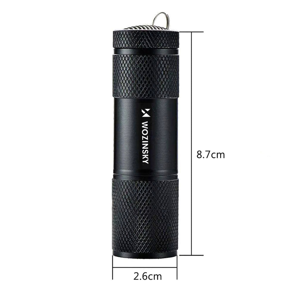 Wozinsky WLD-9L IP65 UV žibintuvėlis pėdsakų aptikimui - juodas -- Flashlights & Headlamps