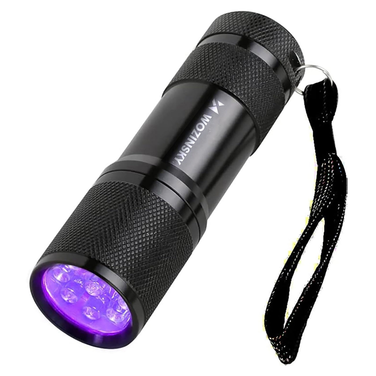 Wozinsky WLD-9L IP65 UV žibintuvėlis pėdsakų aptikimui - juodas -- Flashlights & Headlamps