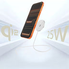Tech-protect A50 MagSafe 25W QI2.2 belaidis įkroviklis - balta -- Cell phone chargers