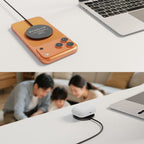 Tech-protect A50 MagSafe 25W QI2.2 belaidis įkroviklis - juoda -- Cell phone chargers
