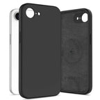 Tech-protect silicone MagSafe dėklas skirtas iPhone 16e / 17e - Black -- iPhone 16e / iPhone 17e