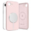 Tech-protect silicone MagSafe dėklas skirtas iPhone 16e / 17e - Pink -- iPhone 16e / iPhone 17e