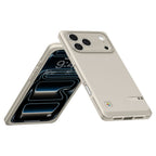 Spigen Classic LS MagSafe dėklas, skirtas iPhone 17 Pro Max - smėlio spalvos