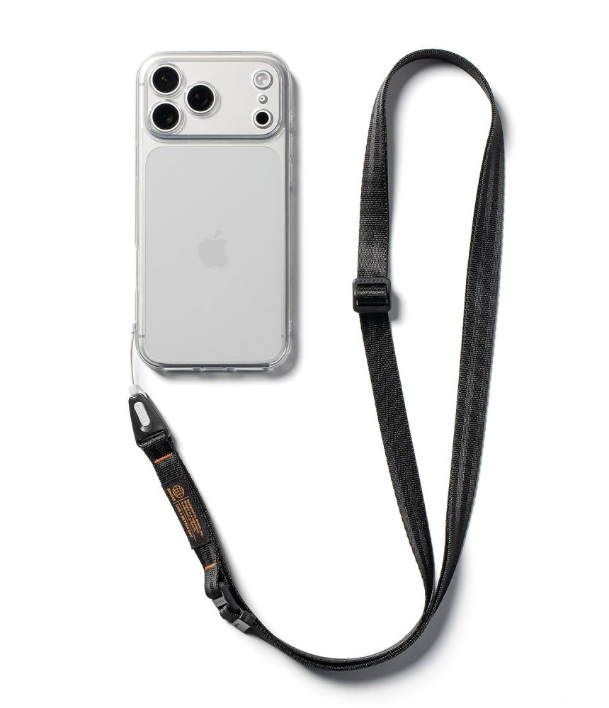 Ringke lanyard strap crossbody telefonas lanyard - juoda -- Other phone accessories