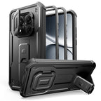 Tech-protect kevlar cam+ 2-set dėklas skirtas Xiaomi Redmi Note 15 Pro 5G - black -- Xiaomi Redmi Note 15 Pro 5G / Redmi...