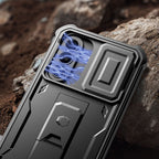 Tech-protect kevlar cam+ 2-set dėklas skirtas Samsung Galaxy A36 / A37 5G - Black -- Samsung Galaxy A36 / Samsung Galaxy...