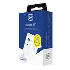 3mk FlowPower 45W 1A1C PD3.0 QC4+ sieninis įkroviklis - Balta -- Cell phone chargers