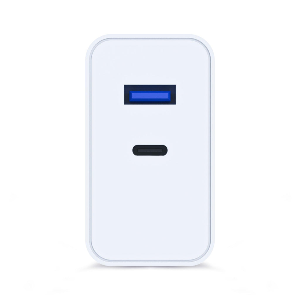 3mk FlowPower 45W 1A1C PD3.0 QC4+ sieninis įkroviklis - Balta -- Cell phone chargers