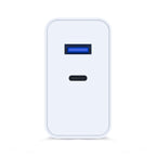 3mk FlowPower 45W 1A1C PD3.0 QC4+ sieninis įkroviklis - Balta -- Cell phone chargers