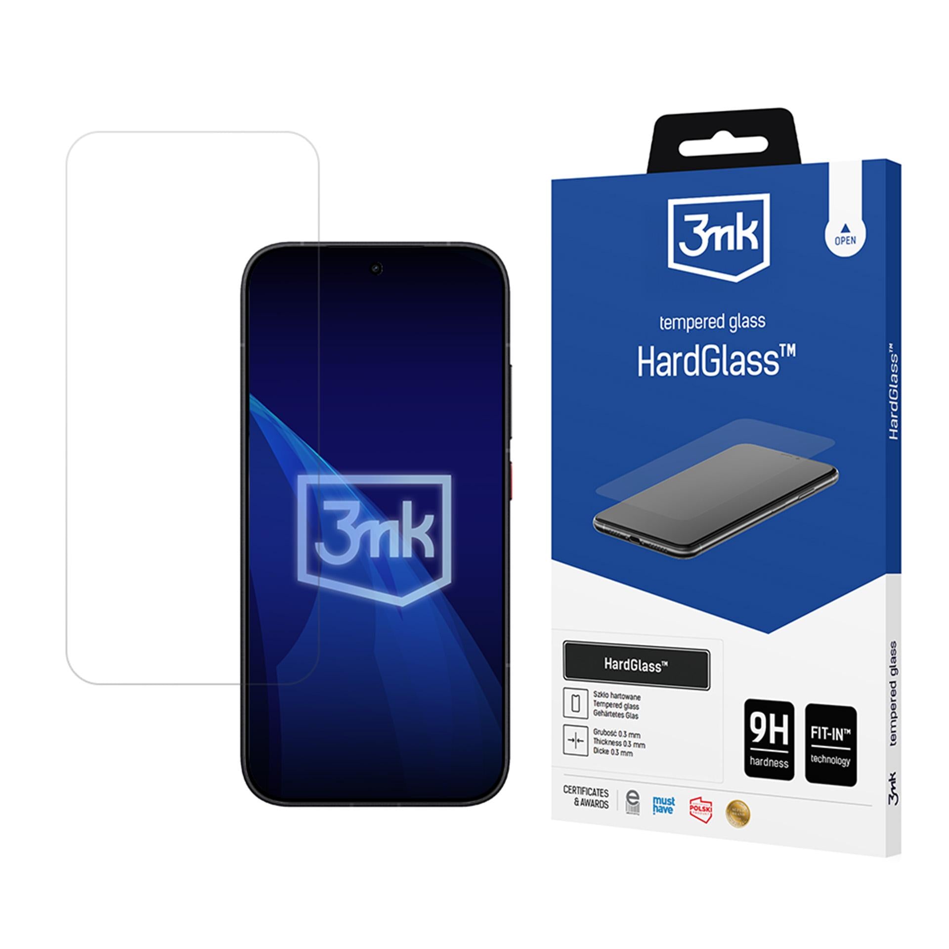 3mk HardGlass™ Grūdintas stiklas Xiaomi Poco X8 Pro Max -- Xiaomi Poco X8 Pro Max