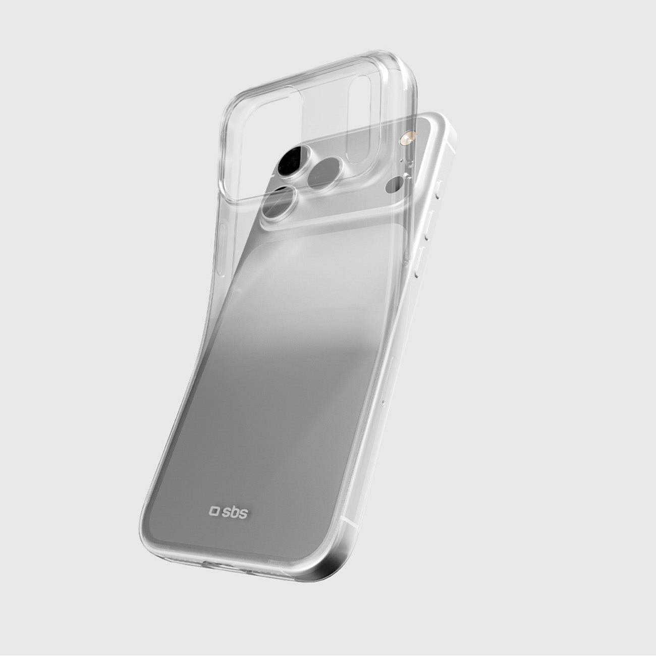 SBS skinny cover skirtas iPhone 17 Pro Max - Transparent