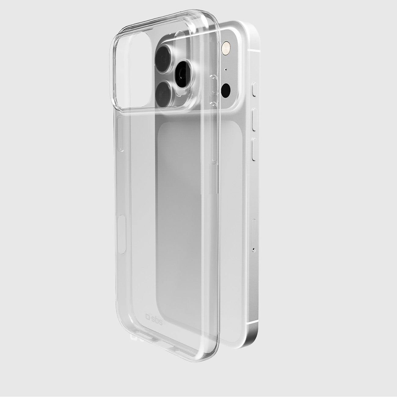 SBS skinny cover skirtas iPhone 17 Pro Max - Transparent