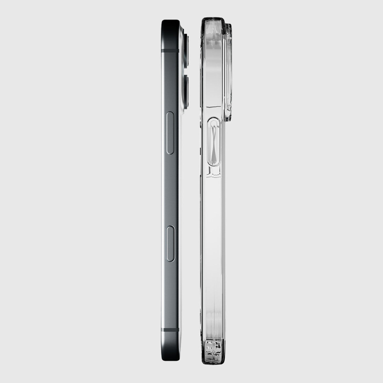 SBS skinny cover skirtas iPhone 16 - transparent