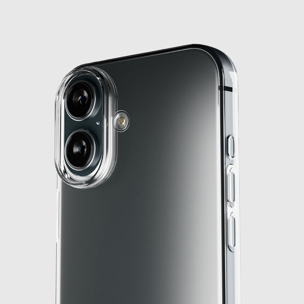 SBS skinny cover skirtas iPhone 16 - transparent