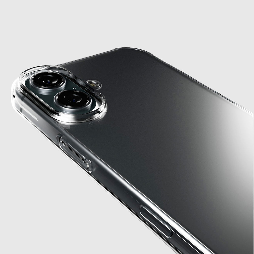 SBS skinny cover skirtas iPhone 16 - transparent