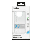 SBS skinny cover skirtas iPhone 16 Pro - Transparent