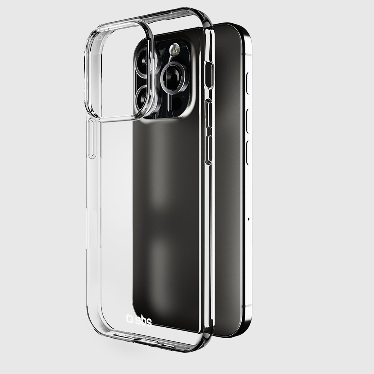 SBS skinny cover skirtas iPhone 16 Pro Max - Transparent