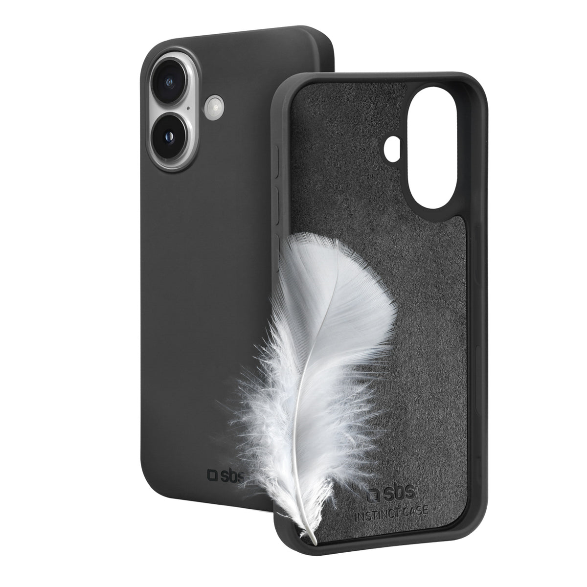 SBS instinct iPhone 16 Case - Black